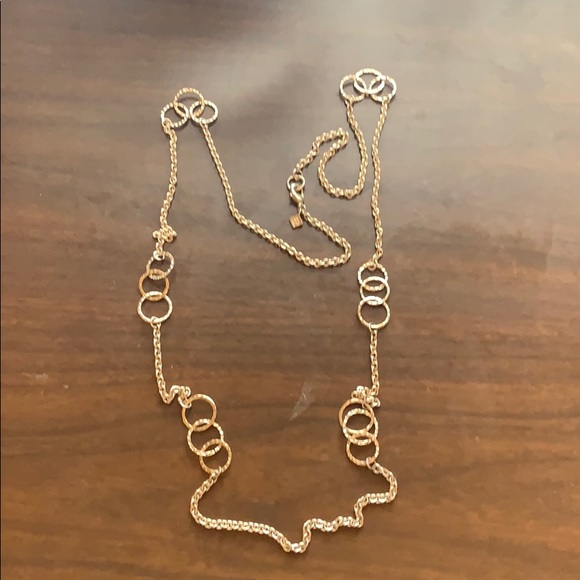 Banana Republic gold tone necklace